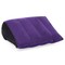 Inflatable Wedge Pillow for Acid Reflux, Triangular Lumber for Bed Sleeping, Purple, 17 x 14 x 7.5 in